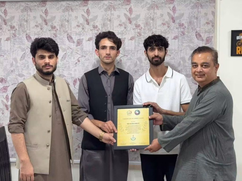 انصاف ڈاکٹر فورم ہزارہ ریجن کی عمران خان ویلفیئر آرگنائزیشن کی تقریب میں شرکت