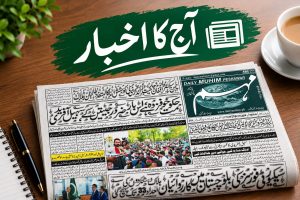 روزنامہ مہم پشاور کے 13 اکتوبر 2026 کے اخبار کا صفحہ اول