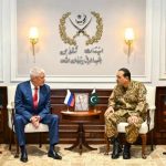 روسی وزیر داخلہ اور فیلڈ مارشل عاصم منیر کی ملاقات