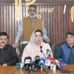ثمر ہارون بلور کی پشاور پریس کلب میں صحافیوں سے ملاقات